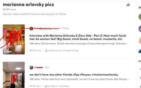 marianna orlovsky leaks